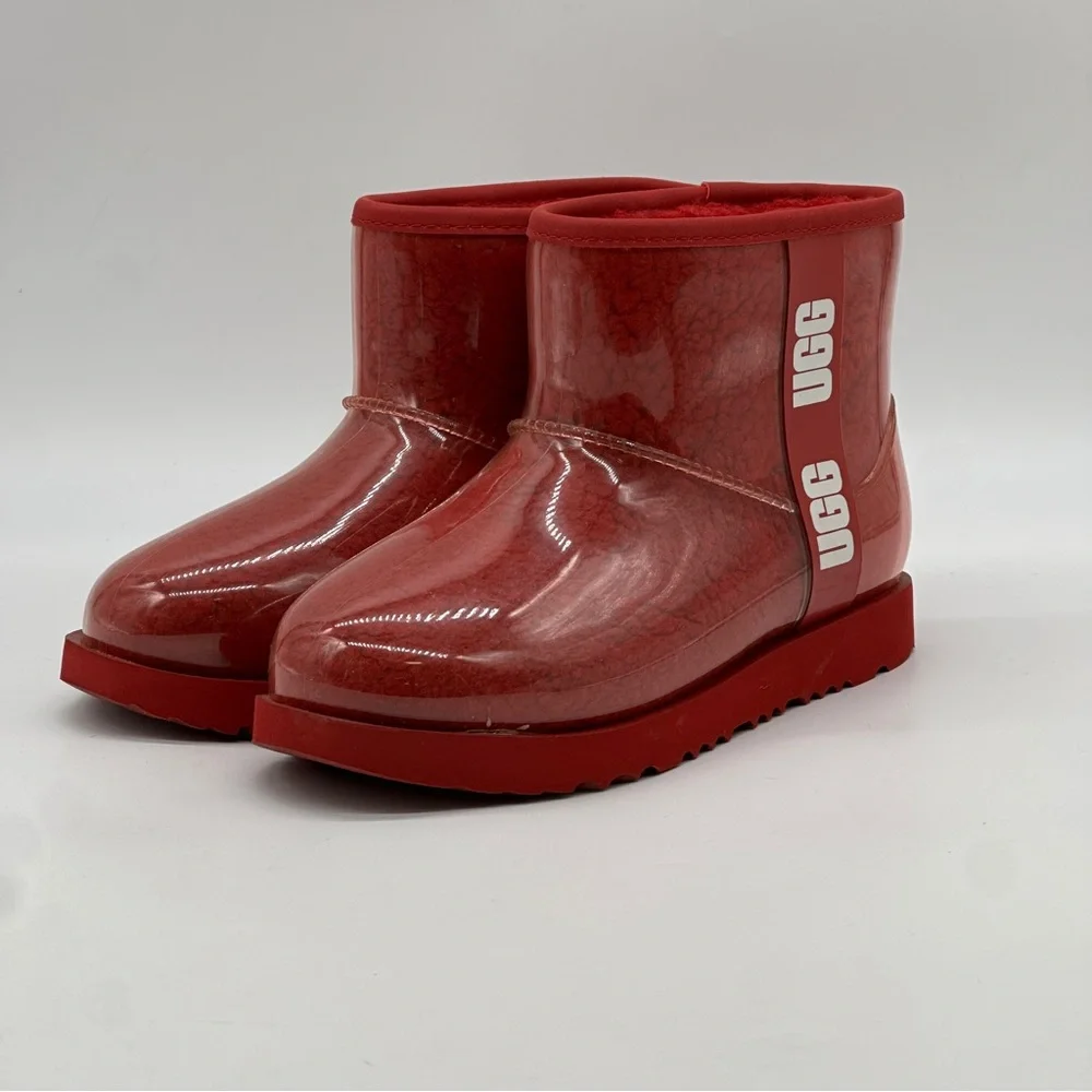 UGG Classic Clear Mini Boots. Size 4